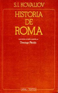 HISTORIA DE ROMA | 9788476004722 | KOVALIOV | Llibres Parcir | Llibreria Parcir | Llibreria online de Manresa | Comprar llibres en català i castellà online