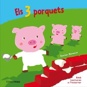 ELS 3 PORQUETS TELA AMB TEXTURES PERSONATGES PORQUETS I LLOPS | 9788499320090 | XAVIER DENEUX | Llibres Parcir | Llibreria Parcir | Llibreria online de Manresa | Comprar llibres en català i castellà online