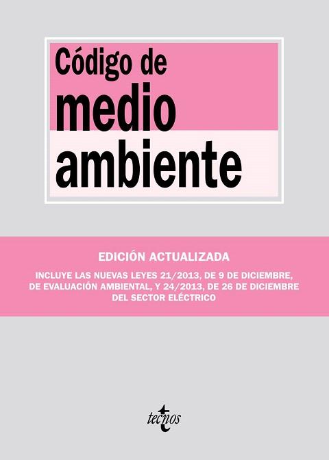 CÓDIGO DE MEDIO AMBIENTE | 9788430959181 | EDITORIAL TECNOS | Llibres Parcir | Llibreria Parcir | Llibreria online de Manresa | Comprar llibres en català i castellà online
