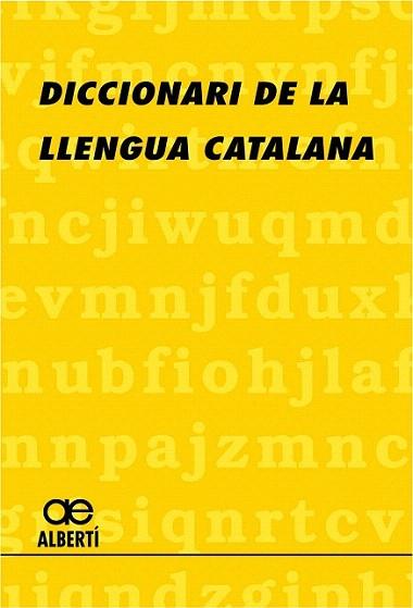 DICCIONARI ALBERTI LLENGUA CATALANA | 9788472460812 | ALBERTI | Llibres Parcir | Librería Parcir | Librería online de Manresa | Comprar libros en catalán y castellano online