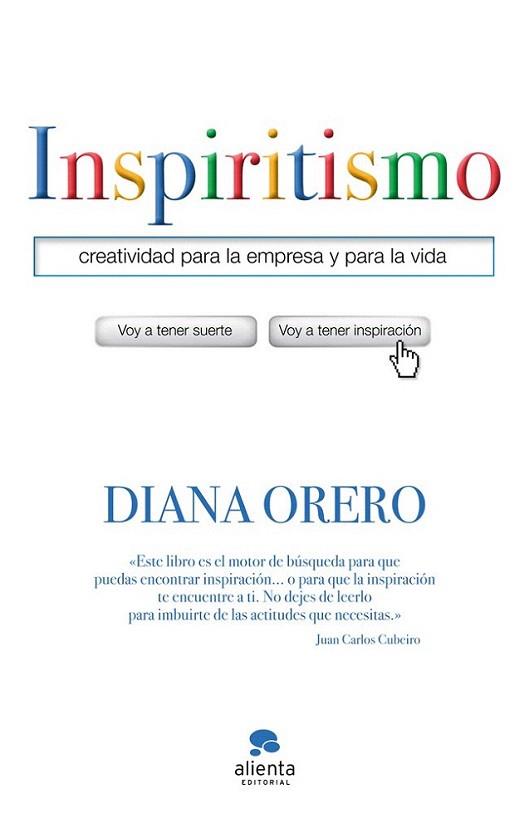 Inspiritismo | 9788415320869 | Diana Orero | Llibres Parcir | Librería Parcir | Librería online de Manresa | Comprar libros en catalán y castellano online