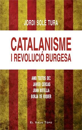 CATALANISME I REVOLUCIó BURGESA | 9788416995431 | SOLé TURA, JORDI | Llibres Parcir | Librería Parcir | Librería online de Manresa | Comprar libros en catalán y castellano online