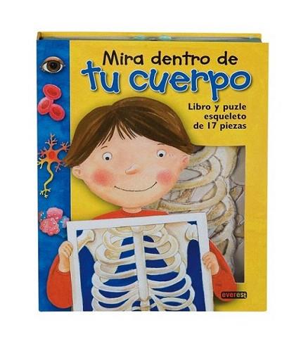 MIRA DENTRO DE TU CUERPO LIBRO Y PUZLE ESQUELETO | 9788444145921 | Llibres Parcir | Llibreria Parcir | Llibreria online de Manresa | Comprar llibres en català i castellà online