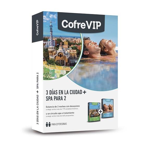COFRE VIP 3 DIAS EN LA CIUDAD + SPA PARA 2 | 8436544548418 | Llibres Parcir | Llibreria Parcir | Llibreria online de Manresa | Comprar llibres en català i castellà online