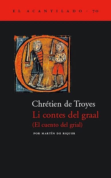 LI CONTES DEL GRAAL | 9788496136045 | CHRETIEN DE TROYES | Llibres Parcir | Llibreria Parcir | Llibreria online de Manresa | Comprar llibres en català i castellà online