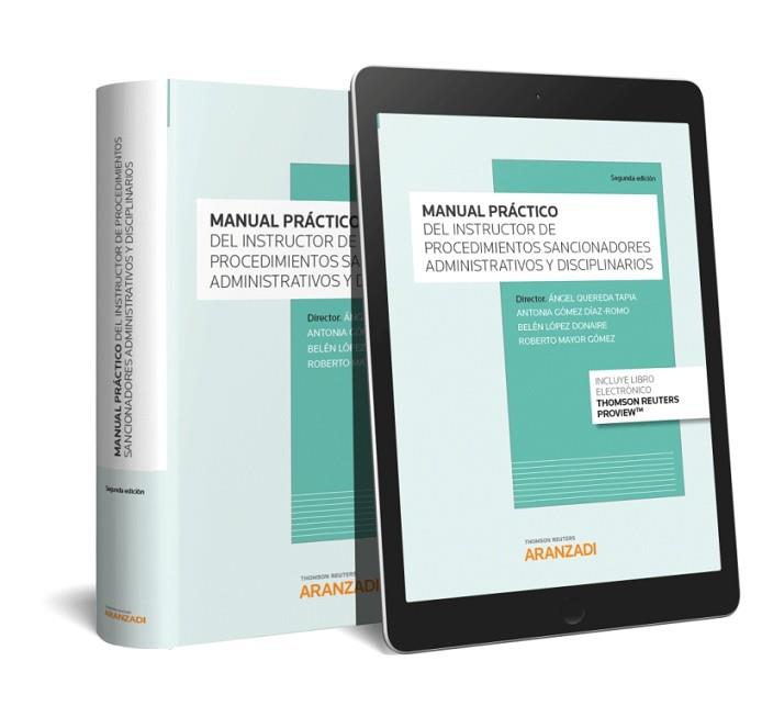 MANUAL PRÁCTICO DEL INSTRUCTOR DE LOS PROCEDIMIENTOS SANCIONADORES ADMINISTRATIV | 9788491770046 | GÓMEZ DÍAZ-ROMO, ANTONIA / LÓPEZ DONAIRE, BELÉN / MAYOR GÓMEZ, ROBERTO / QUEREDA TAPIA, ÁNGEL | Llibres Parcir | Llibreria Parcir | Llibreria online de Manresa | Comprar llibres en català i castellà online