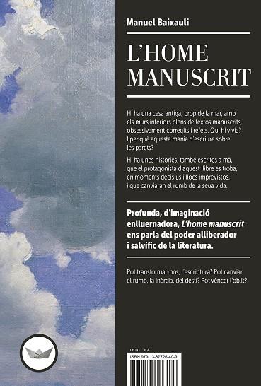 L'HOME MANUSCRIT | 9791387726409 | BAIXAULI MATEU, MANUEL | Llibres Parcir | Librería Parcir | Librería online de Manresa | Comprar libros en catalán y castellano online