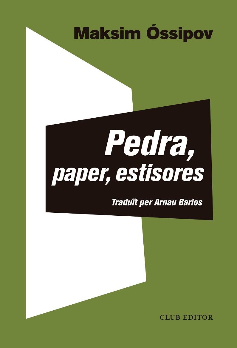PEDRA, PAPER, ESTISORES | 9788473293266 | ÓSSIPOV, MAKSIM | Llibres Parcir | Llibreria Parcir | Llibreria online de Manresa | Comprar llibres en català i castellà online