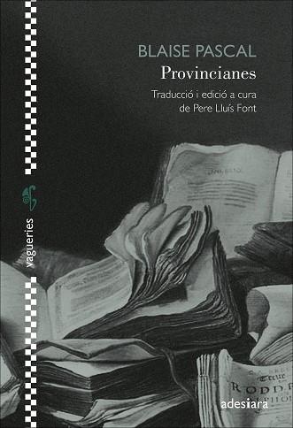 PROVINCIANES | 9788419908001 | PASCAL, BLAISE | Llibres Parcir | Librería Parcir | Librería online de Manresa | Comprar libros en catalán y castellano online