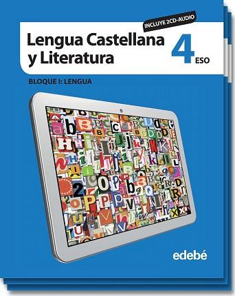 LENGUA CASTELLANA Y LITERATURA 4 (INCLUYE CD AUDIO) | 9788468305554 | EDEBÉ, OBRA COLECTIVA | Llibres Parcir | Llibreria Parcir | Llibreria online de Manresa | Comprar llibres en català i castellà online