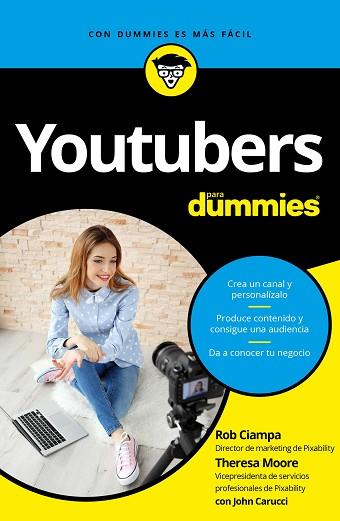 YOUTUBERS PARA DUMMIES | 9788432903144 | ROB CIAMPA/THERESA MOORE/JOHN CARUCCI | Llibres Parcir | Llibreria Parcir | Llibreria online de Manresa | Comprar llibres en català i castellà online