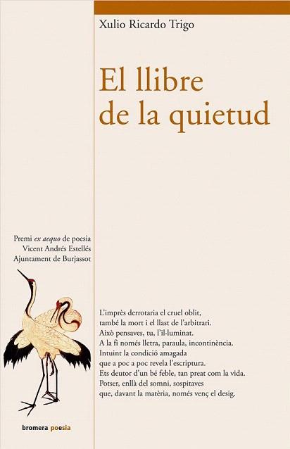 EL LLIBRE DE LA QUIETUD | 9788476607039 | TRIGO | Llibres Parcir | Librería Parcir | Librería online de Manresa | Comprar libros en catalán y castellano online
