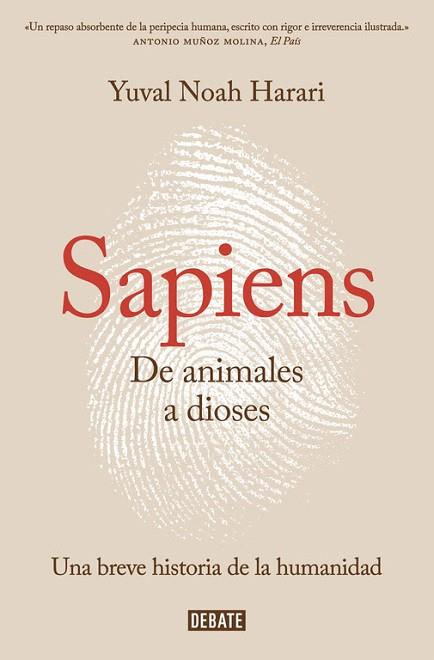 DE ANIMALES A DIOSES (SAPIENS) | 9788499926223 | HARARI,YUVAL NOAH | Llibres Parcir | Librería Parcir | Librería online de Manresa | Comprar libros en catalán y castellano online