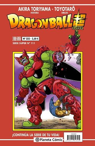 DRAGON BALL SERIE ROJA Nº 322 | 9788411619301 | TORIYAMA, AKIRA/TOYOTARÔ | Llibres Parcir | Llibreria Parcir | Llibreria online de Manresa | Comprar llibres en català i castellà online