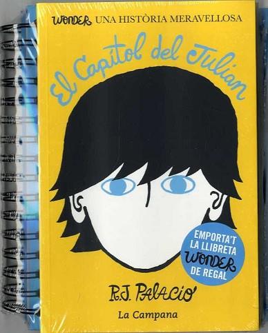 CAPITOL DEL JULIAN +LLIBRETA WONDER | 9788416457427 | PALACIO, R.J. | Llibres Parcir | Librería Parcir | Librería online de Manresa | Comprar libros en catalán y castellano online
