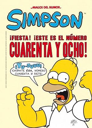 MAGOS DEL HUMOR.SIMPSON Nº48 ¡FIESTA! ¡ESTE ES EL NÚMERO CUARENTA Y OCHO! | 9788466656337 | AUTORES BONGO COMICS | Llibres Parcir | Librería Parcir | Librería online de Manresa | Comprar libros en catalán y castellano online