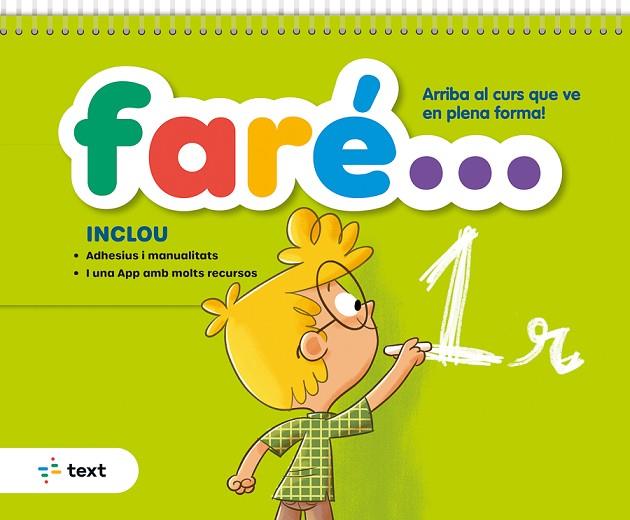 FARÉ 1R | 9788441235663 | FARRÉ PARÍS, ÀNGELS | Llibres Parcir | Librería Parcir | Librería online de Manresa | Comprar libros en catalán y castellano online