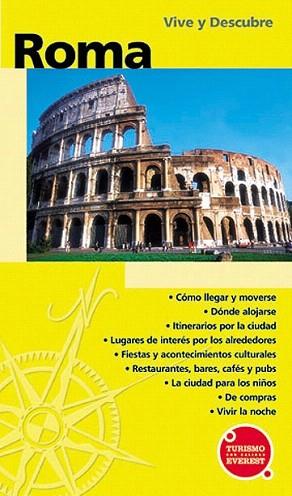 VIVE Y DESCUBRE ROMA | 9788424104016 | Llibres Parcir | Librería Parcir | Librería online de Manresa | Comprar libros en catalán y castellano online