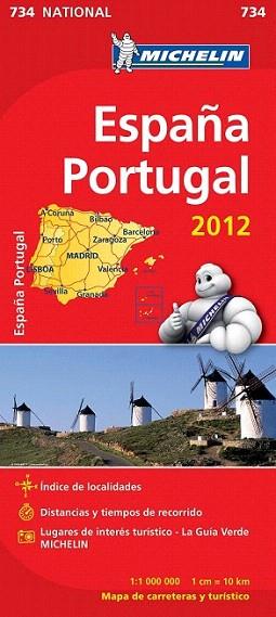 Mapa 734 ESPAÑA PORTUGAL | 9782067171404 | Varios autores | Llibres Parcir | Librería Parcir | Librería online de Manresa | Comprar libros en catalán y castellano online