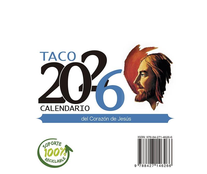 TACO CALENDARIO DEL CORAZÓN DE JESÚS - NOTAS CON SOPORTE - 2026 | 9788427149830 | , GRUPO DE COMUNICACIÓN LOYOLA | Llibres Parcir | Llibreria Parcir | Llibreria online de Manresa | Comprar llibres en català i castellà online