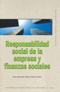 RESPONSABILIDAD SOCIAL DE LA EMPRESA Y FINANZAS SOCIALES | 9788446022633 | IBAÐEZ JIMENEZ | Llibres Parcir | Llibreria Parcir | Llibreria online de Manresa | Comprar llibres en català i castellà online