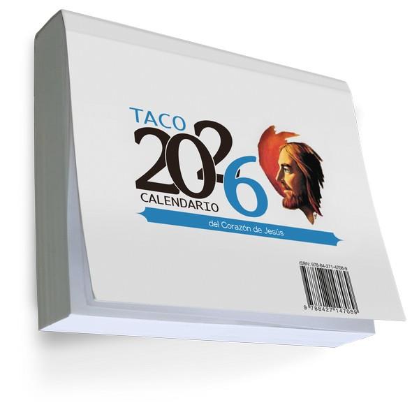 TACO GRANDE CON IMAN 2026 CALENDARIO DEL CORAZON DE JESUS | 9788427149816 | , VV. AA. | Llibres Parcir | Llibreria Parcir | Llibreria online de Manresa | Comprar llibres en català i castellà online