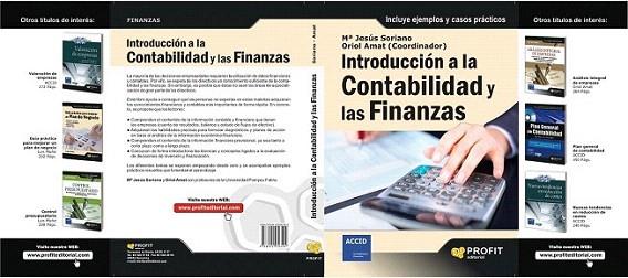 INTRODUCCION CONTABILIDAD Y LAS FINANZAS | 9788492956494 | SORIANO M JESUS | Llibres Parcir | Librería Parcir | Librería online de Manresa | Comprar libros en catalán y castellano online