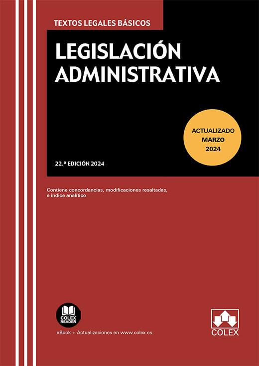 LEGISLACIÓN ADMINISTRATIVA | 9788411943079 | S.L., EDITORIAL COLEX | Llibres Parcir | Llibreria Parcir | Llibreria online de Manresa | Comprar llibres en català i castellà online