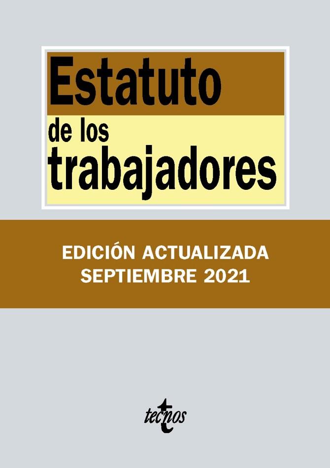 ESTATUTO DE LOS TRABAJADORES | 9788430982776 | EDITORIAL TECNOS | Llibres Parcir | Llibreria Parcir | Llibreria online de Manresa | Comprar llibres en català i castellà online