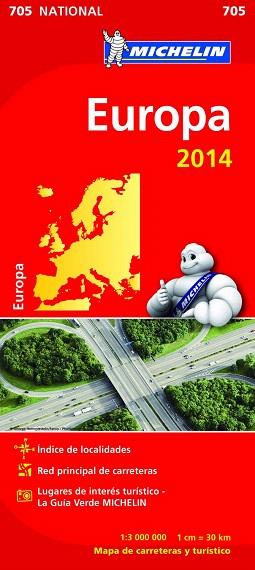 MAPA 705  EUROPA 2014 | 9782067190986 | VARIOS AUTORES | Llibres Parcir | Librería Parcir | Librería online de Manresa | Comprar libros en catalán y castellano online