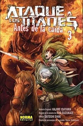 ATAQUE DE LOS TITANES. ANTES DE LA CAIDA 3 | 9788467919684 | ISAYAMA,H./SUZUKAZE,R./SHIBAMOTO | Llibres Parcir | Llibreria Parcir | Llibreria online de Manresa | Comprar llibres en català i castellà online