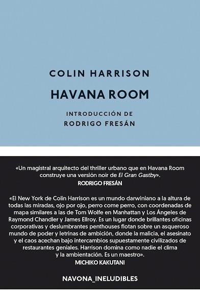 HAVANA ROOM | 9788417978334 | HARRISON, COLIN | Llibres Parcir | Librería Parcir | Librería online de Manresa | Comprar libros en catalán y castellano online