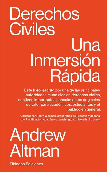 DERECHOS CIVILES | 9788413478180 | ALTMAN, ANDREW | Llibres Parcir | Llibreria Parcir | Llibreria online de Manresa | Comprar llibres en català i castellà online