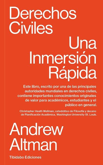 DERECHOS CIVILES | 9788413478180 | ALTMAN, ANDREW | Llibres Parcir | Librería Parcir | Librería online de Manresa | Comprar libros en catalán y castellano online