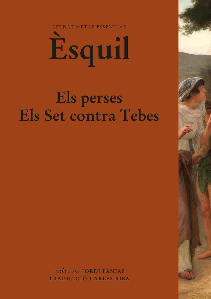 ELS PERSES. ELS SET CONTRA TEBES | 9788498594584 | ÈSQUIL | Llibres Parcir | Librería Parcir | Librería online de Manresa | Comprar libros en catalán y castellano online