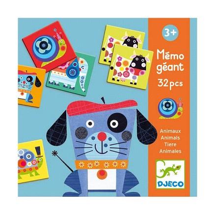 MEMO GIGANTE:ANIMALES (32 PCS) CAJA CUBO GRANDE | 3070900081031 | Llibres Parcir | Librería Parcir | Librería online de Manresa | Comprar libros en catalán y castellano online