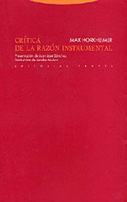 CRITICA DE LA RAZON INSTRUMENTAL | 9788481645682 | HORKHEMER | Llibres Parcir | Librería Parcir | Librería online de Manresa | Comprar libros en catalán y castellano online