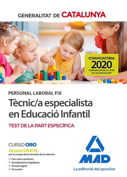 PERSONAL LABORAL FIX DE TÈCNIC/A ESPECIALISTA EN EDUCACIÓ INFANTIL DE LA GENERAL | 9788414238974 | CLAVIJO GAMERO, ROCÍO / RIBES ANTUÑA, MAGALÍ | Llibres Parcir | Llibreria Parcir | Llibreria online de Manresa | Comprar llibres en català i castellà online