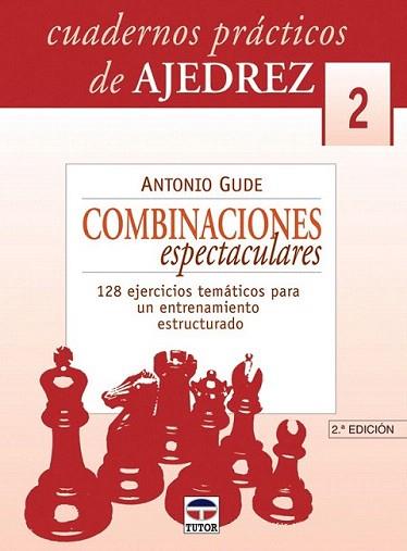 CUADERNOS PRACTICOS DE AJEDREZ 2 COMBINACIONES ESPECTACULAR | 9788479024581 | GUDE ANTONIO | Llibres Parcir | Llibreria Parcir | Llibreria online de Manresa | Comprar llibres en català i castellà online