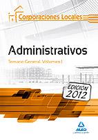 Temario general I Administrativos Corporaciones Locales | 9788467680218 | VV AA | Llibres Parcir | Librería Parcir | Librería online de Manresa | Comprar libros en catalán y castellano online