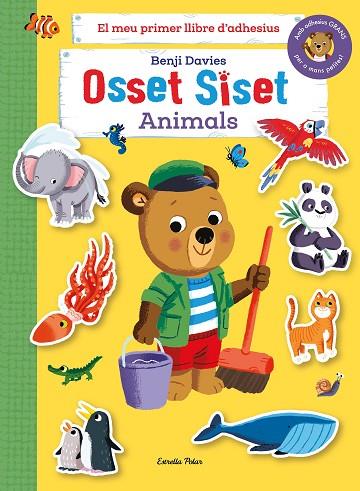OSSET SISET. EL MEU PRIMER LLIBRE D'ADHESIUS. ANIMALS | 9788413894492 | DAVIES, BENJI | Llibres Parcir | Llibreria Parcir | Llibreria online de Manresa | Comprar llibres en català i castellà online