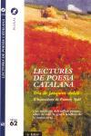 LECTURES DE POESIA CATALANA | 9788429739190 | Llibres Parcir | Llibreria Parcir | Llibreria online de Manresa | Comprar llibres en català i castellà online