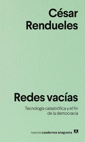 REDES VACÍAS | 9788433948991 | RENDUELES, CÉSAR | Llibres Parcir | Llibreria Parcir | Llibreria online de Manresa | Comprar llibres en català i castellà online