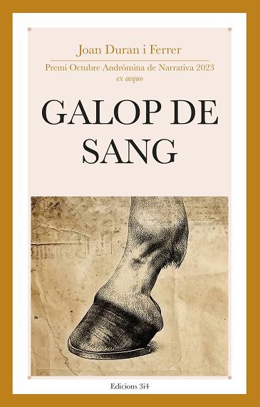 GALOP DE SANG | 9788417469818 | DURAN I FERRER, JOAN | Llibres Parcir | Librería Parcir | Librería online de Manresa | Comprar libros en catalán y castellano online
