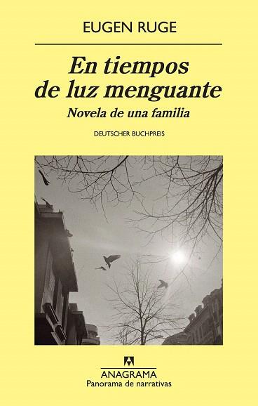EN TIEMPOS DE LUZ MENGUANTE | 9788433978608 | RUGE, EUGEN | Llibres Parcir | Librería Parcir | Librería online de Manresa | Comprar libros en catalán y castellano online