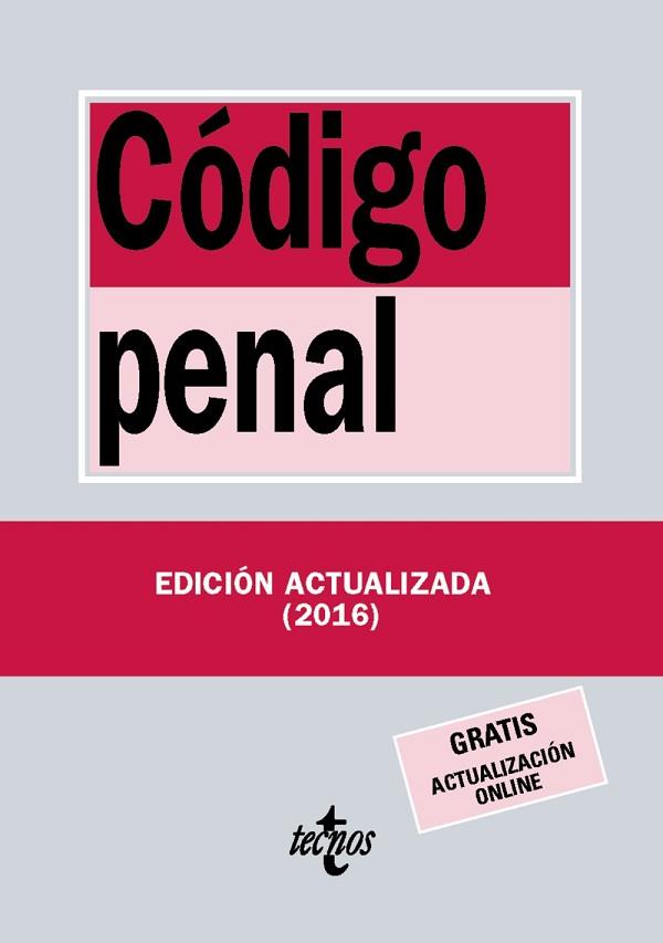 CÓDIGO PENAL | 9788430970056 | EDITORIAL TECNOS | Llibres Parcir | Llibreria Parcir | Llibreria online de Manresa | Comprar llibres en català i castellà online