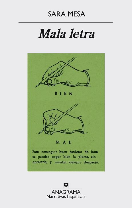 MALA LETRA | 9788433998057 | SARA MESA | Llibres Parcir | Librería Parcir | Librería online de Manresa | Comprar libros en catalán y castellano online