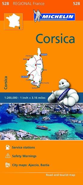 CORSICA 528 FRANCIA MAPA REGIONAL 2016 | 9782067211865 | AA.VV. | Llibres Parcir | Librería Parcir | Librería online de Manresa | Comprar libros en catalán y castellano online