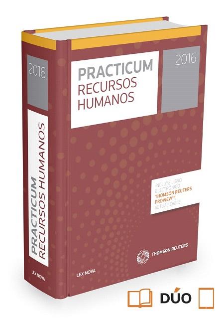 PRACTICUM RECURSOS HUMANOS 2016 (PAPEL + E-BOOK) | 9788490990995 | CÁMARA LÓPEZ, MARTA/DELGADO CARO, BEATRIZ/GONZÁLEZ COTRO, ÁNGELA/GONZÁLEZ DANIEL, MARÍA/GRACIANI GAR | Llibres Parcir | Librería Parcir | Librería online de Manresa | Comprar libros en catalán y castellano online