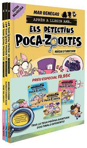 PACK APRÈN A LLEGIR AMB... ELS DETECTIUS POCA-ZOOLTES!  4,5 I 6: EN LLETRA MAJÚS | 9791387782009 | BENEGAS, MAR | Llibres Parcir | Llibreria Parcir | Llibreria online de Manresa | Comprar llibres en català i castellà online